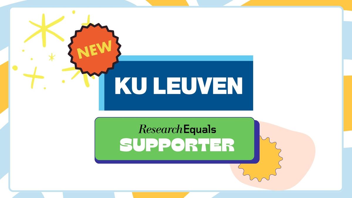 KU Leuven supports ResearchEquals